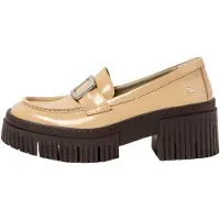 Art Chaussures à talons pour Femme 1372 NAPPA SHINNY CHAMPAGNE/YORK Couleur Or