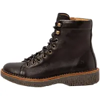 El naturalista Bottines pour Femme N5572 SOFT NAPPA BLACK/VOLCANO Couleur Noir