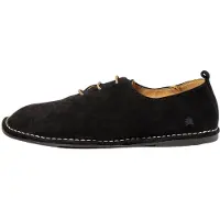 El naturalista unisex. 259741101005_001 Chaussures en cuir N5974 noir (43), Plat, Lacets, Casuel