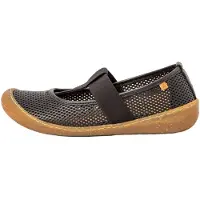 El naturalista pour femme. 25787R101005_001 ballerines en Cuir N5787R Pawikan noir (42), Plat, Aucun, Casuel