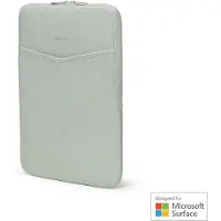Dicota Sleeve Eco SLIM S, silver sage (13", Microsoft) (13", Microsoft), Sac pour notebook, Argent, Gris