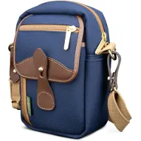 Billingham Airline Stowaway Navy Fibrenyte/Chocolat