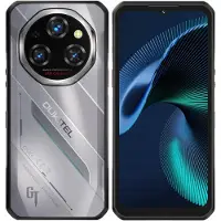 Oukitel WP62 5G, écran 6,58 pouces, 8 Go de RAM, 256 Go de stockage, batterie 11000 mAh, couleur argent - Smartphone