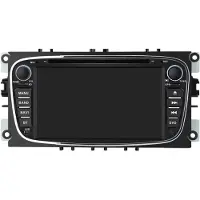 AWESAFE Autoradio CD 7 pouces pour Ford 5000CD 6000CD avec navigation, Bluetooth, RDS, GPS, DAB+ et caméra de recul