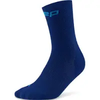 Cep Core Run Socks Mid Cut 5.0, chaussettes de course, homme, bleu marine