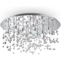 Ideal Lux plafonnier Neve Pl15 chrome
