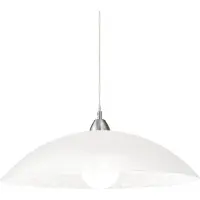 Ideal Lux Suspension LANA blanche 1 ampoule hauteur 38 cm
