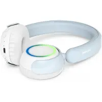 Philips TAK4200B Casque Avec fil &sans fil Arceau Appels/Musique Bluetooth Blanc, Bleu