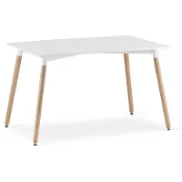 Leobert Table - - Adria - Blanc - 120 X 80 X 75 Cm