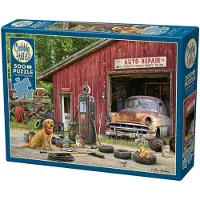 Cobble Hill Puzzle « Réparation automobile » – 500 pièces