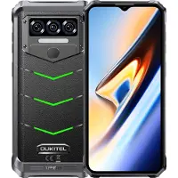 Oukitel Smartphone WP58 Pro 5G, écran 6,7 pouces, 8 Go de RAM, 512 Go de stockage, batterie 10000 mAh, couleur verte
