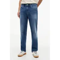 Tommy Hilfiger Jeans, modèle RYAN SLIM STR, pantalon pour homme, couleur bleu. Taille : W32 L32