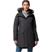 Columbia Suttle Mountain Long blouson noir S Femme Noir S