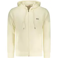 Rifle Hommes, Pull-over, Sweat-shirt zippé homme blanc, Blanc, (L)