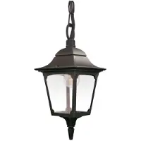 Elstead Lighting Suspension d'extérieur classique E27 60 W Chapel Elstead
