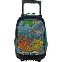 Cyp Brands Pokemon Urban Pokemon Urban 33x21x52 Cm 36l Wheeled Backpack Multicolore Enfants