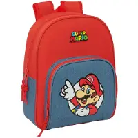 Safta Sac à dos personnalisable Super Mario 34 cm
