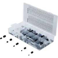 Bgs 14136 | Assortiment de vis sans tête | tailles en pouces | 160 pcs.