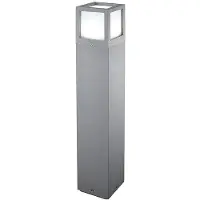 ROSSINI ILLUMINAZIONE Lampadaire Led Oliver Bollard Gris 15W Ip65 3000K 65Cm - Groupe Rossini, Éclairage De Jardin Design En Aluminium Moulé Sous Pression
