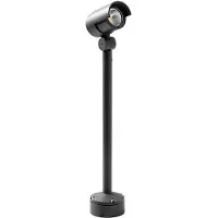 ROSSINI ILLUMINAZIONE Projecteur Led Orientable Kana 20W 3000K Ip65 Anthracite 44° - Éclairage Extérieur, Mural Et Sol, Hauteur 58Cm - Groupe Rossini