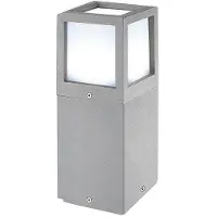ROSSINI ILLUMINAZIONE Lampadaire Led Oliver Bollard Gris 15W Ip65 3000K 26Cm - Groupe Rossini, Éclairage De Jardin Design En Aluminium Moulé Sous Pression