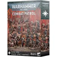 Games Workshop Warhammer 40.000 Chaos Space Marines Patrouille de combat