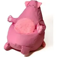 Big Buy Cooking Puff GO GIFT Pink Oxford Gato 130 x 90 cm