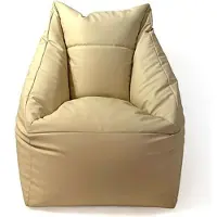 Big Buy Cooking Puff GO GIFT Pouf en tissu Oxford anti-déchirure crème