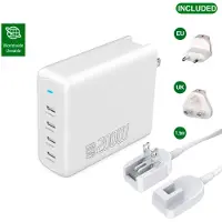 4smarts 200W Gan Flexpro 4Xusb-C Blanc/Blanc chargeur secteur 544200