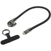 Lanberg CA-CMCM-10LN-0003-BK, 0,3 m, USB C, USB C, USB 2.0, 0,48 Gbit/s, noir