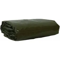vidaXL , toile plane, 650 g/m², vert olive, 4 x 5 mètres, avec revêtement PVC