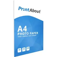 PrintAbout Premium Glossy A4 180 g/m² (50 feuilles)