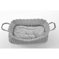 Animal-design Lit pour chien KNIT Panier pour chien Coussin pour chien robuste petit grand, taille : taille 2