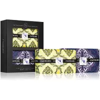 Castelbel Carrelage Coriandre et Citron Vert + Savon solide Rhubarbe et Cassis Coffret 2x200 g