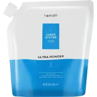 Kemon Lunex System Clay Powder Lightener, décolorant, poudre oxydante pour cheveux, 2 pièces, 400 g,