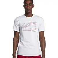 Nike T-shirt AJ3 Tee 2, AO8937100, Pointure: 183