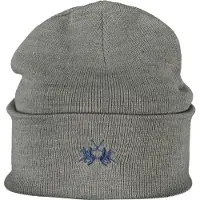 La Martina Hommes, Bonnet, Bonnet gris pour homme, Gris, (Taille unique)