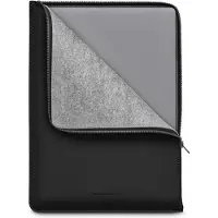 WOOLNUT Folio revêtu pour MacBook Pro 16", noir (16", Apple), Sac pour notebook, Noir