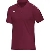 Jako T-shirt fonctionnel 'Classico' lie de vin / blanc