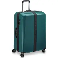 Delsey Promenade Hard 2.0 Expandable 76 cm -matkalaukku, vihreä
