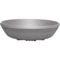 Kartell Trama Assiette Creuse Ø 21 cm - Lot de 4 Anthracite