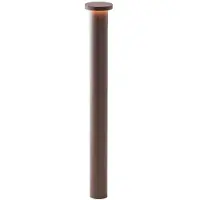 ROSSINI ILLUMINAZIONE Tiberio Borne Led 10W 3000K Ip65 Corten - Borne De Jardin Haute 75Cm - Groupe Rossini