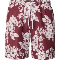 Urban Classics Shorts de bain grenadine / blanc