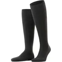Falke Mi-bas noir, Unicolore