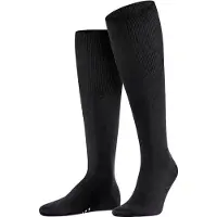 Falke Chaussettes montantes 'Airport' noir
