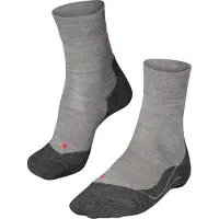 Falke RU4 Endurance Wool, chaussettes de running, homme , gris clair