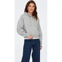 ONLY Sweat-shirt 'ONLSweat' gris chiné
