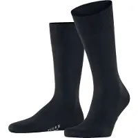 Falke Chaussettes bleu marine / blanc