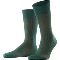 Falke Chaussettes Vert chasseur, Rayé