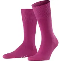 Falke Chaussettes rose foncé / blanc